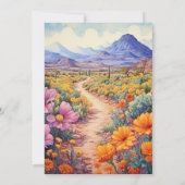 デザートヒューズフローラ結婚式招待状 招待状 (裏面)