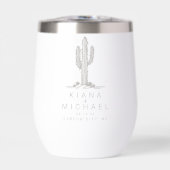 デザートビブ結婚スのサボテンのモチーフID1019 (正面)