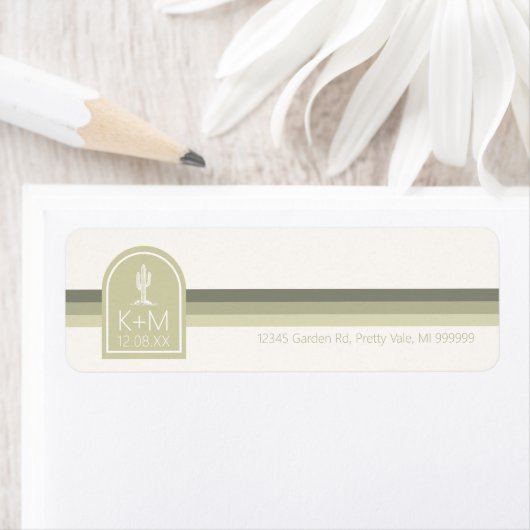 デザートビブ結婚スのセージアイボリーID1019 ラベル (インサイチュ)