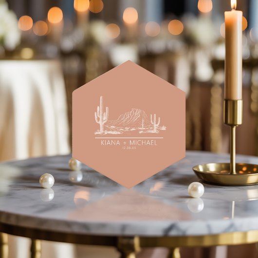 デザートビ結婚ーブズランドスケープテラコッタID1019 ペーパーコースター