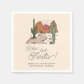 デザートフミニマルィエスタバチェロレッテウィークエンド スタンダードカクテルナプキン (正面)