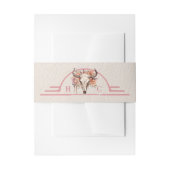 デザートフラワーズ結婚式招待状ブランドベリーバンド 招待状ベリーバンド (正面例)