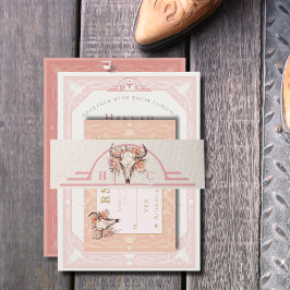 デザートフラワーズ結婚式招待状ブランドベリーバンド 招待状ベリーバンド