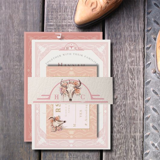 デザートフラワーズ結婚式招待状ブランドベリーバンド 招待状ベリーバンド