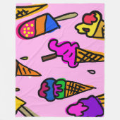 デザートフリースブランケット フリースブランケット (正面)