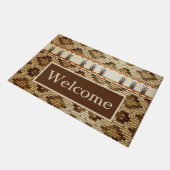 デザートブリックへようこそ ドアマット (アングル)