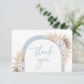 デザートブルーアーチパンパスグラスボーイサンキューカード サンキューカード (スタンド正面)