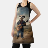 デザートブルース：メルカットのデニム・ギタージャム。 エプロン (インサイチュ)