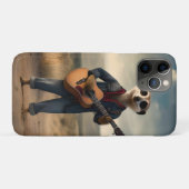 デザートブルース:メルカットのデニム・ギタージャム。 Case-Mate iPhoneケース (裏面(横))