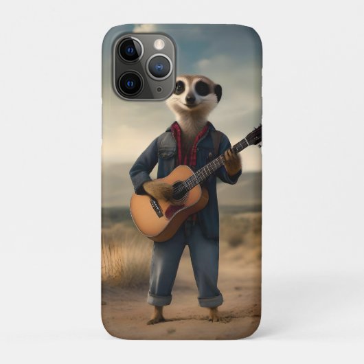 デザートブルース:メルカットのデニム・ギタージャム。 Case-Mate iPhoneケース (裏)