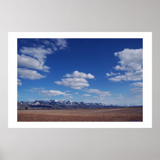 デザートブルー ポスター (正面)