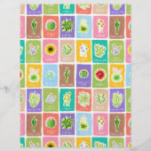 デザートプラントスクラップブック紙 (正面)