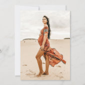 デザートベビーシャワー招待状 招待状 (裏面)