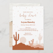 デザートベビーシャワー招待状 招待状 (正面/裏面)