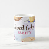 デザートベーカリーケーキとクッキーマグ コーヒーマグカップ (中央)