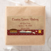 デザートベーカリー製品またはビジネスラベル ラベル (インサイチュ)
