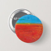 デザートホライズンビーチスカイサンド抽象芸術 缶バッジ (正面&裏面)