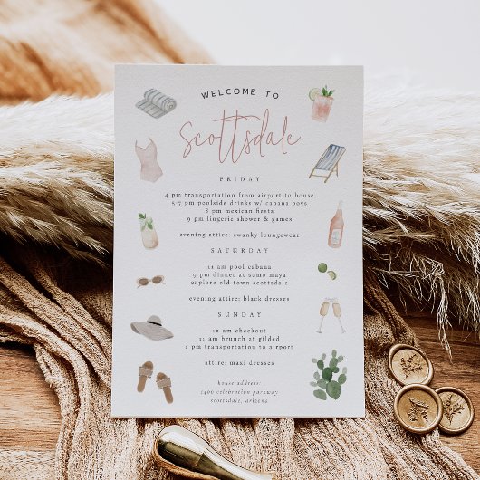 デザートボホバチェロレッテ週末の日程