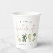 デザートボホパーソナライズされたバチェロレッテ 紙コップ (正面)