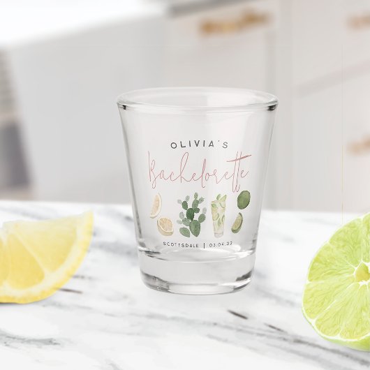 デザートボホー パーソナライズド バチェロレッテ パーティー ショットグラス