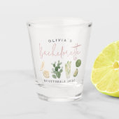 デザートボホー パーソナライズド バチェロレッテ パーティー ショットグラス (正面)