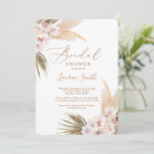 デザートボーホー ブライダルシャワー 招待状 (スタンド正面)