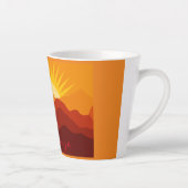 デザートマウンテンサンセットサンダー_コーブ カフェラテマグ (右)