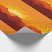 デザートマウンテンサンセットサンダー_コーブ ラッピングペーパー (角)