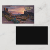 デザートマウンテンズアリゾナビジネスカード 名刺 (正面/裏面)