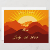 デザートマウンテンズサンセットサンダーコーブ (正面/裏面)