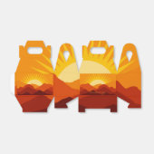 デザートマウンテンズサンセットサンダーコーブ フェイバーボックス (折り畳みなし)