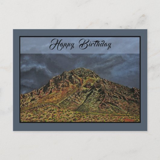 デザートマウンテン南西はがき ポストカード (正面)