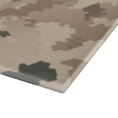 デザートマカビーシールドと槍 カッティングボード (角)