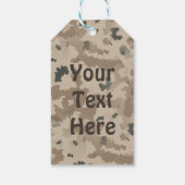 デザートマカビーシールドと槍 ギフトタグ (裏面)