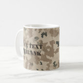 デザートマカビーシールドと槍 コーヒーマグカップ (正面左)