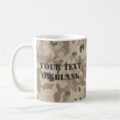 デザートマカビーシールドと槍 コーヒーマグカップ (左)