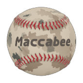 デザートマカビーシールドと槍 野球ボール (正面)