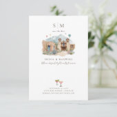 デザートミッション 結婚式 写真 Save the Date (スタンド正面)