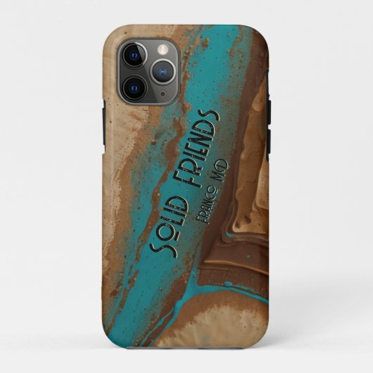 デザートミラージュデュネスオアシス自然美しい Case-Mate iPhoneケース (裏面)