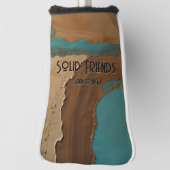 デザートミラ自然ージュデュネスオアシス魔法文字 ゴルフヘッドカバー (回転90)