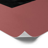 デザートメニューケーキアートポスター ポスター (角)