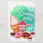 デザートメニューコレクション (正面/裏面)