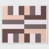 デザートモチャジオメトリックラッピング紙 ラッピングペーパー (フラット)