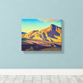 デザートラットの故郷メイナード・ディクソン キャンバスプリント (インサイチュ (ウッドフロア))