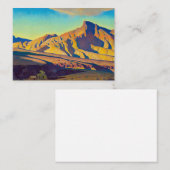 デザートラットの故郷メイナード・ディクソン ノートカード (正面/裏面)