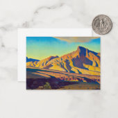 デザートラットの故郷メイナード・ディクソン ノートカード (正面/裏面インサイチュ)