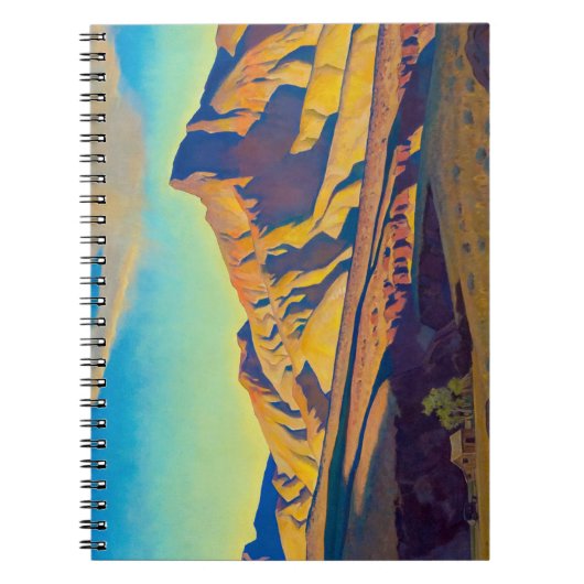 デザートラットの故郷メイナード・ディクソン ノートブック (正面)