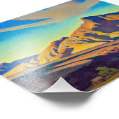 デザートラットの故郷メイナード・ディクソン フォトプリント (角)