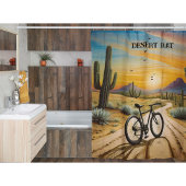 デザートラット、カスタマイズ シャワーカーテン