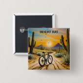 デザートラット、カスタマイズ 缶バッジ (正面&裏面)